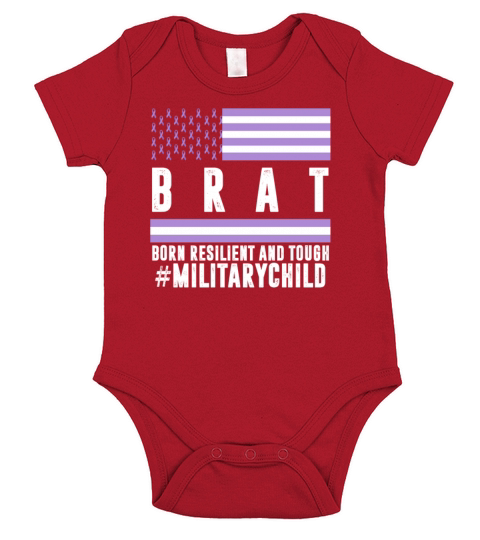 Military Child Month Awareness Ribbon Purple Up Short Sleeve Baby One-Piece