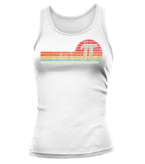 2 PI Day 2022 Math Lover Mathematics Retro Vintage Tank top Woman