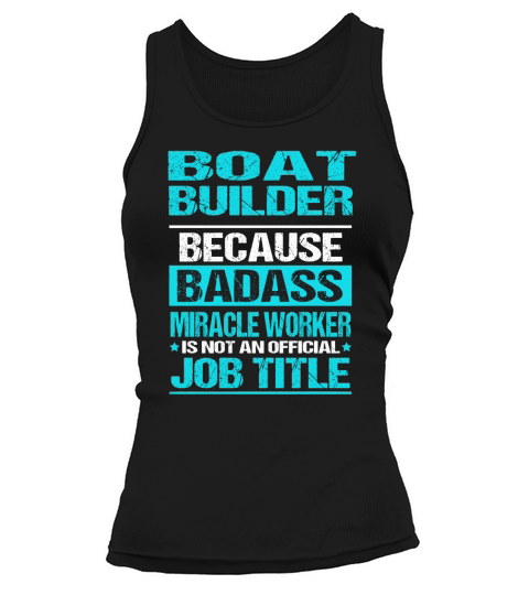 BOAT BUILDER Tank top Woman
