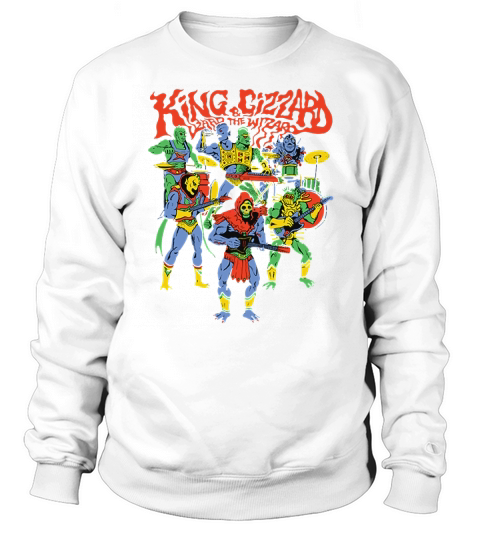 king gizzard and the lizard wizard Funny Shirt Sweatshirt Unisex