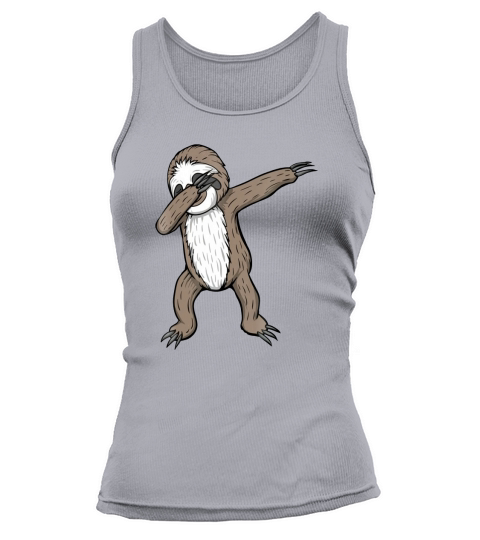 Sloth Dabbing Funny Dance Move Dab Gift Tee Shirt Tank top Woman