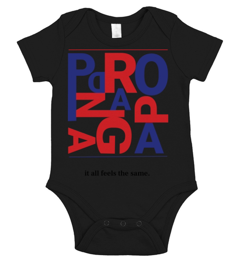 propoganda design Short Sleeve Baby One-Piece