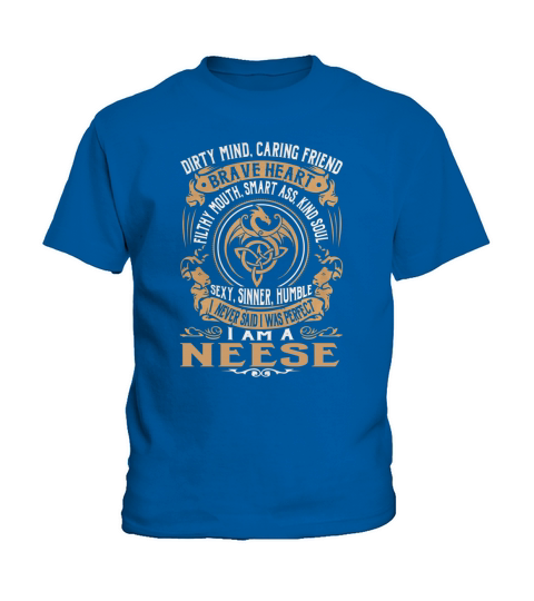 NEESE Brave Heart Dragon Name Shirts Kids T-Shirt