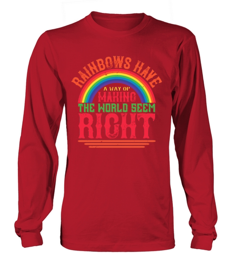 Rainbow - Color And Sunshine - 20 Women's Long Sleeve