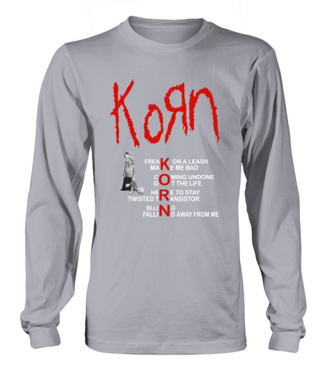 KORN BEST OF SONGS Long sleeved Unisex
