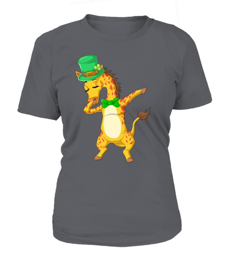 dabbing giraffe st patricks day Women's T-Shirt