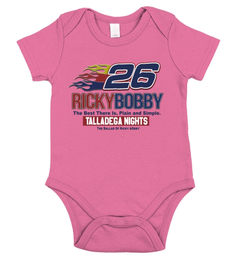 Talladega Nights The Ballad of Ricky Bobby Short Sleeve Baby One-Piece