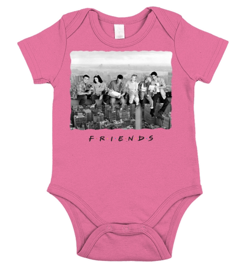 Friends Lunch Break New York Short Sleeve Baby One-Piece