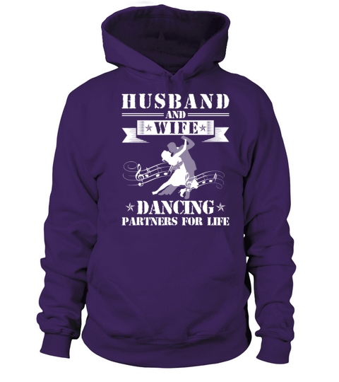 Husband And Wife Dancing Partners Women's Hoodie