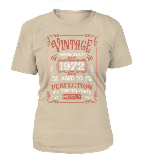 Birthday 1972 Vintage Women's T-Shirt