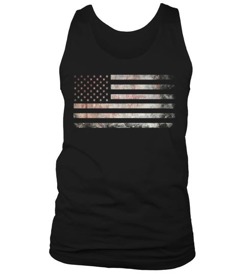 Vintage USA Flag Men's Tank Top
