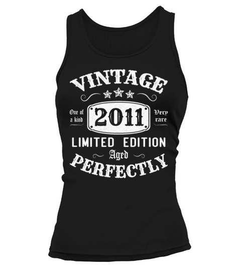 Vintage 2011 Limited Edition Aged Perfectly Tank top Woman