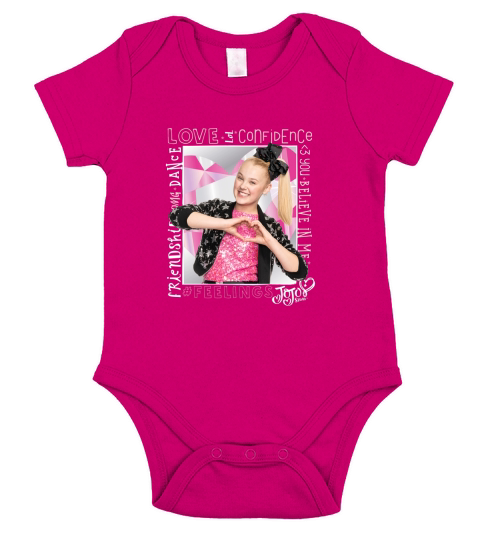 Jojo Siwa Feelings Short Sleeve Baby One-Piece