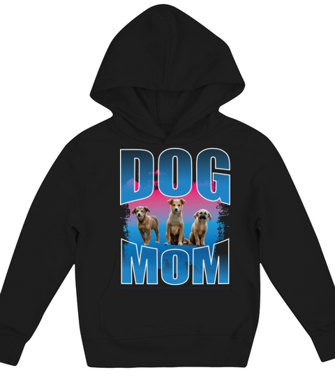 vintage dog moms shirt women t-shirt Kids Hoodie