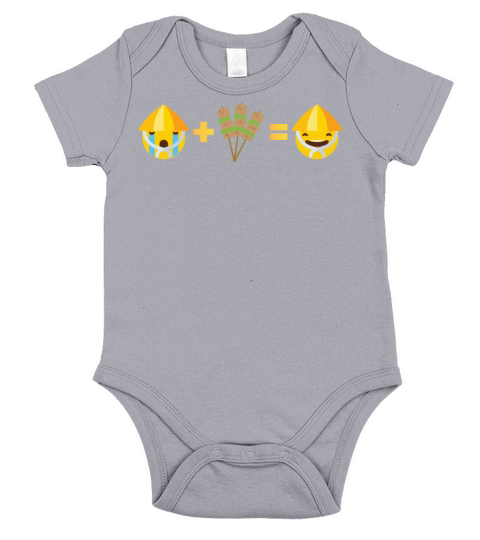 Mood - Yakitori - Face Math - Emoticon - Japanese Short Sleeve Baby One-Piece