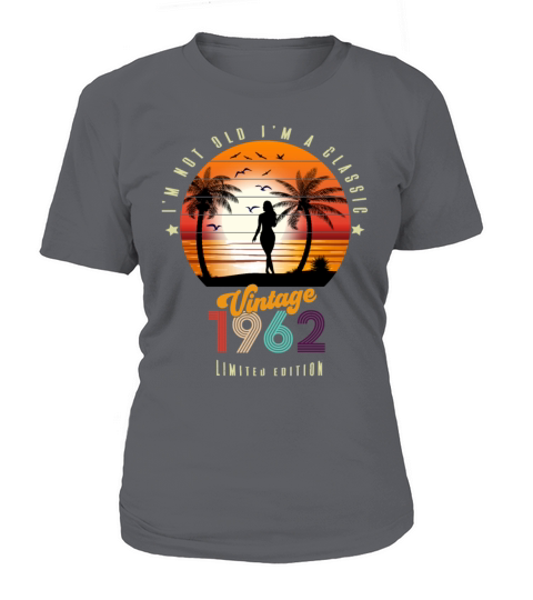 Vintage 1962 Limited Edition 60th Birthday Women T-Shirt Woman