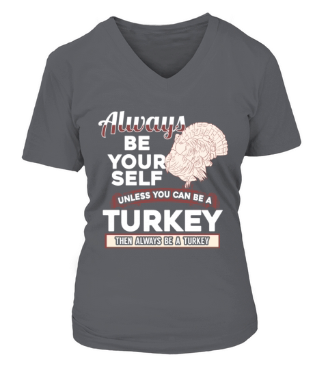 Turkey Women's V-Neck T-shirt