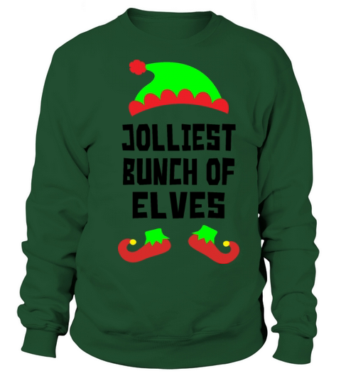 Jolliest Bunch Of Elves Women's Sweatshirt