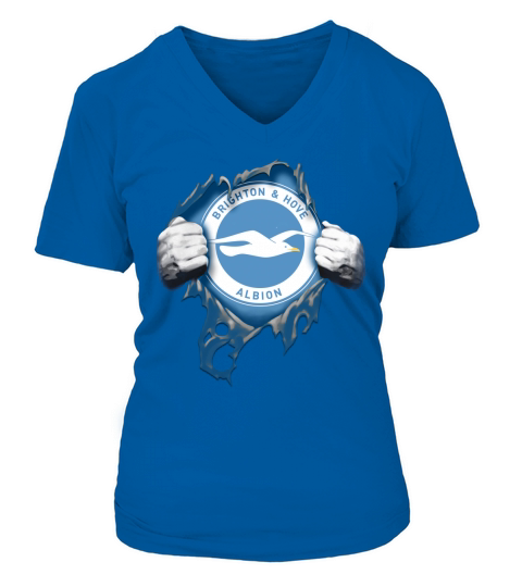 Brighton &amp;amp; Hove Albion V-neck T-Shirt Woman