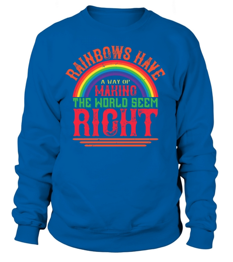 Rainbow - Color And Sunshine - 20 Women's Sweatshirt