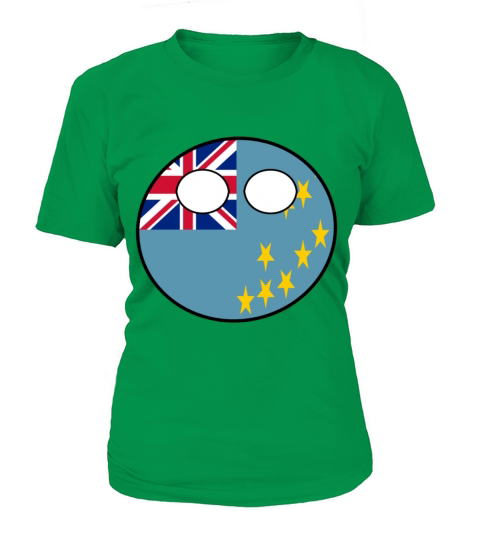 Countryball Laenderball Land Heimat Tuvalu Women's T-Shirt