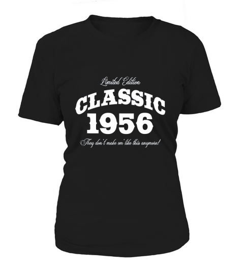 Gift for 65 Year Old Vintage Classic Car 1956 65th Birthday Women's T-Shirt