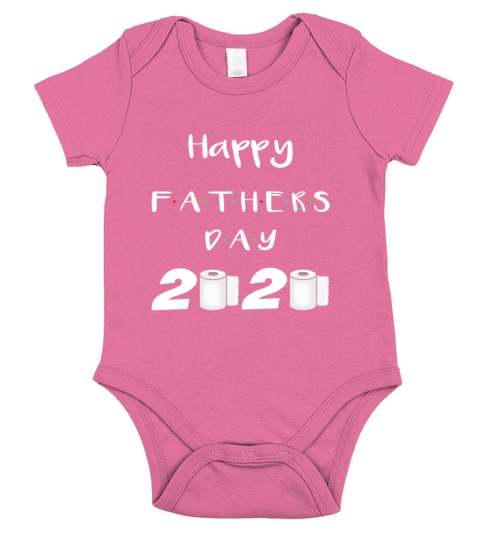 Happy Fathers Day 2020 Short Sleeve Baby One-Piece