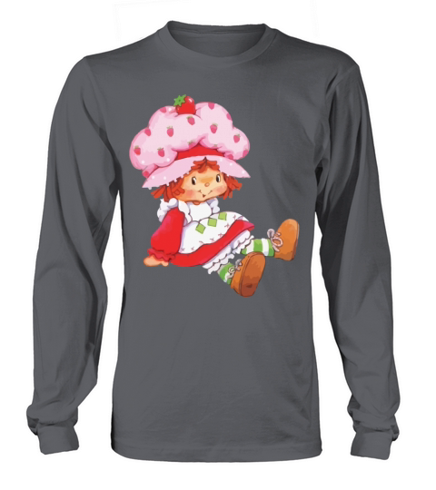 Strawberry Vintage Retro 80s 1980s Women's Long Sleeve