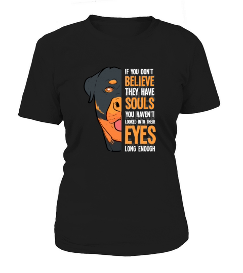 Cute Rottie Rottweiler Dog Owner Animal Lover Gift Women's T-Shirt