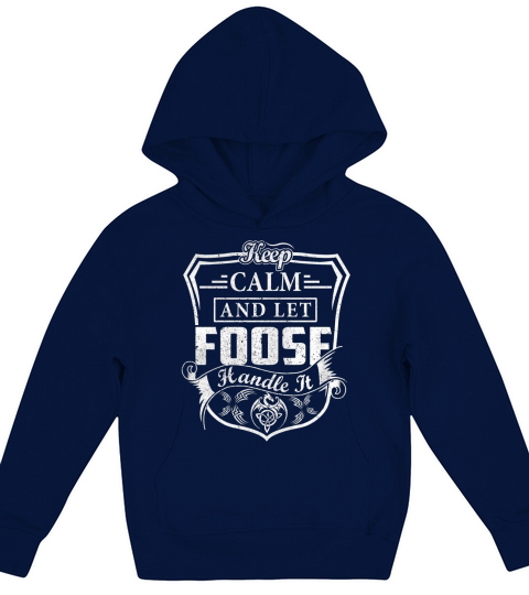FOOSE Last Name, Surname Tshirt Kids Hoodie