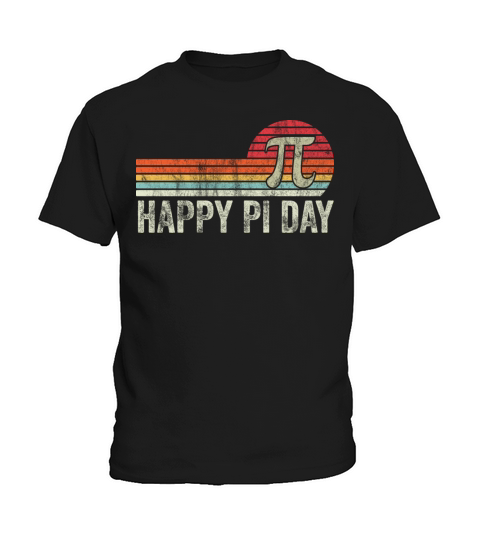 PI Day 2022 Math Lover Mathematics Retro Vintage Kids T-Shirt