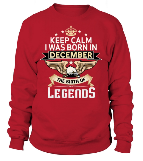 BORN IN DECEMBER Women's Sweatshirt
