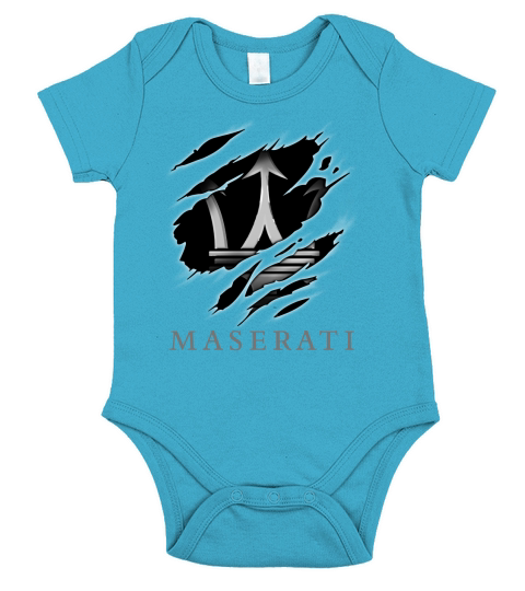 LIMITTED EDITION MASERATI Short Sleeve Baby One-Piece