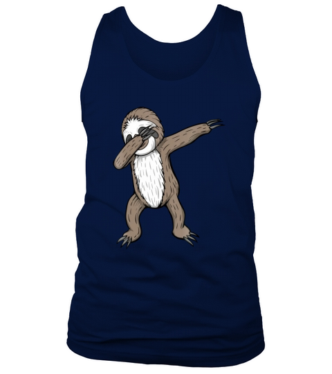 Sloth Dabbing Funny Dance Move Dab Gift Tee Shirt Tank Top Unisex