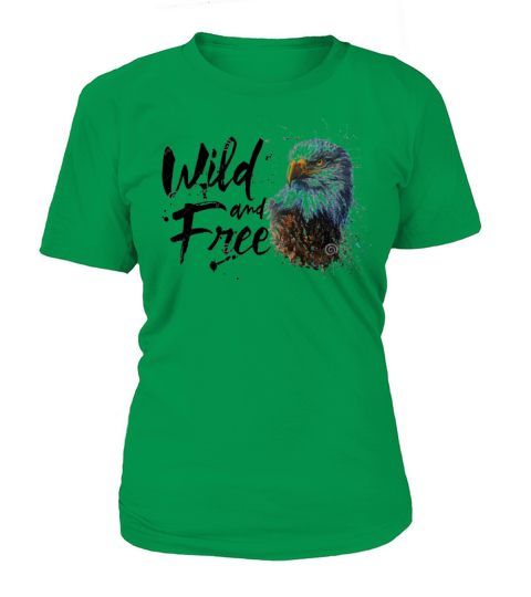 American eagle wild free wildlife print Women's T-Shirt