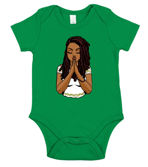 Melanin Poppin Black Girl Magic Plus Size Faith Based Short Sleeve Baby One-Piece