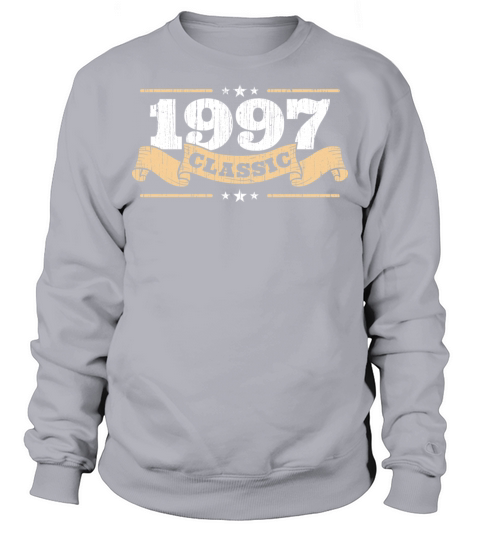 Anniversary 1997 Classic Matching Couple Distresse Men's Sweatshirt