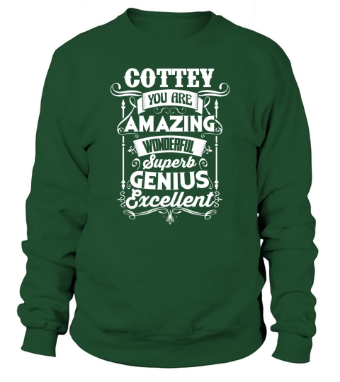 Its Great To Be COTTEY Tshirt Sweatshirt Unisex