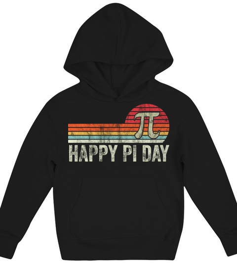 PI Day 2022 Math Lover Mathematics Retro Vintage Kids Hoodie