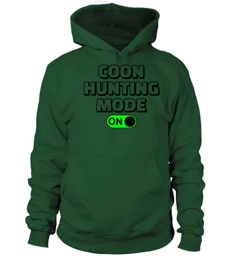 Hunting Mode On Vinatage Raccoon Hunting Gear Women's Hoodie