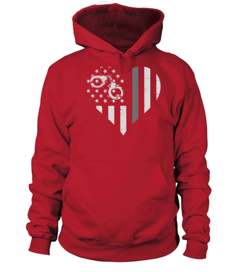 Correctional Officer Patriotic Women's Hoodie