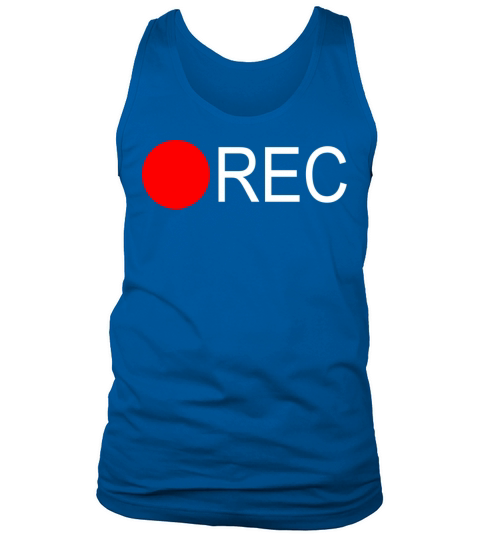 Record Button Tank Top Unisex