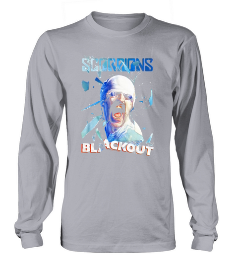 AE Designs Scorpions Blackout Album Black Long sleeved Unisex