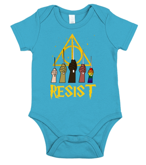 RESIST VOLDEMORT PRESIDENT Short Sleeve Baby One-Piece