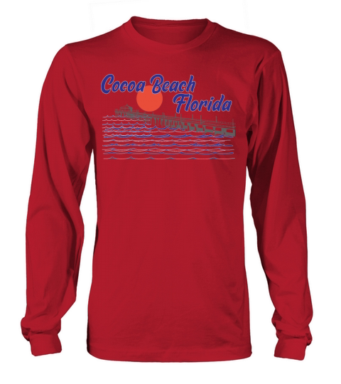 Cocoa Beach Pier Women's Long Sleeve