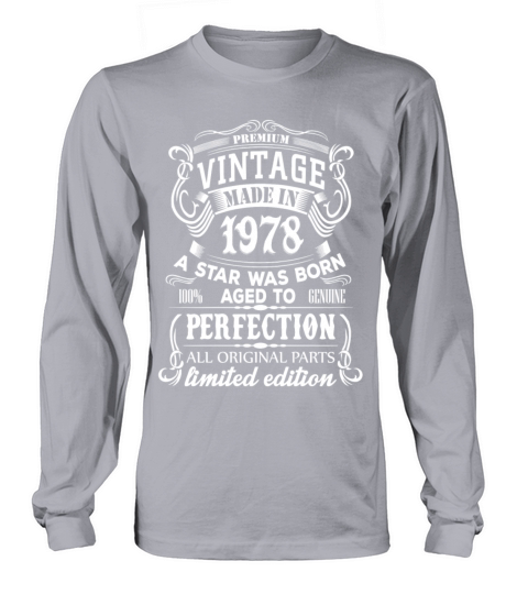 Vintage 1978 Men's Long Sleeve