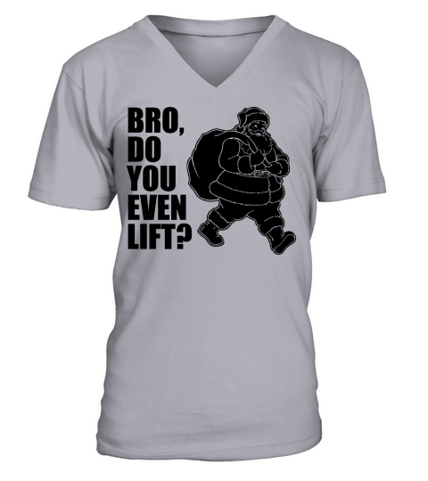 Santa Men's V-Neck T-shirt