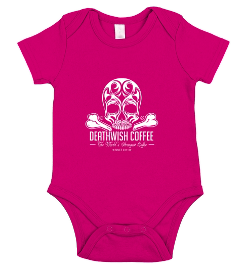 Deathwish Coffee Short Sleeve Baby One-Piece