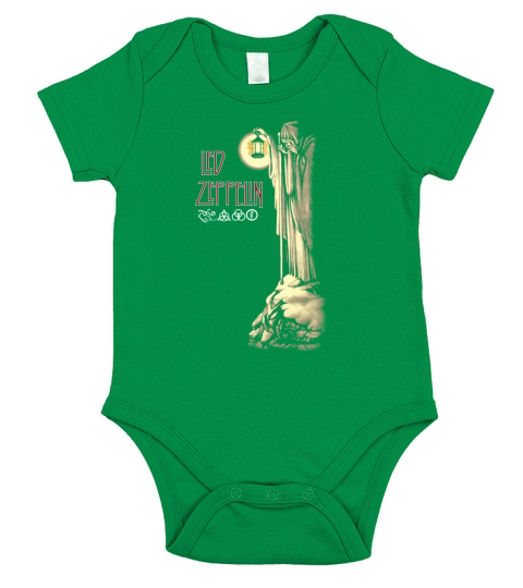 Led Zeppelin Short Sleeve Baby One-Piece