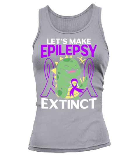 Lets Make Epilepsy Extinct Dinosaur Lover Dino Women's Tank Top